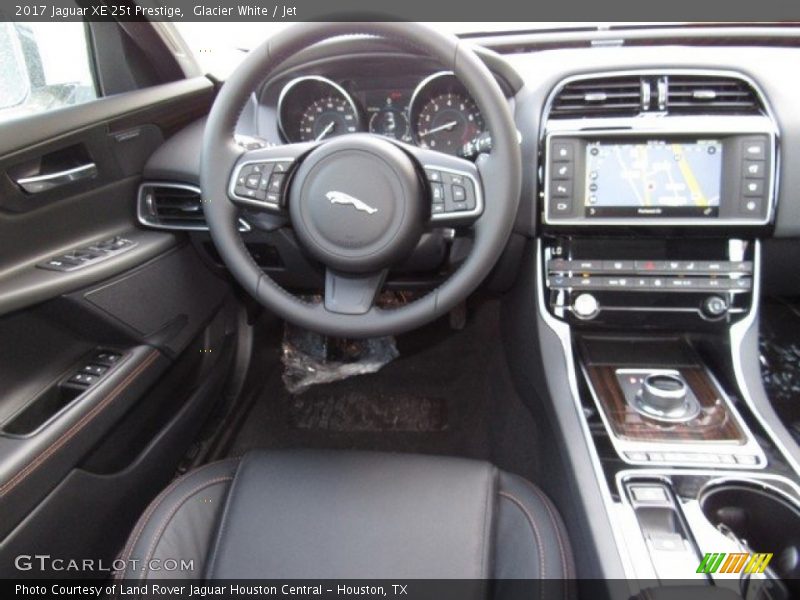 Glacier White / Jet 2017 Jaguar XE 25t Prestige