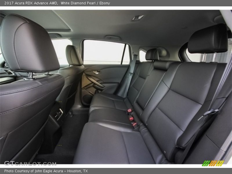 Rear Seat of 2017 RDX Advance AWD