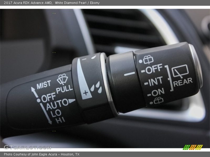 White Diamond Pearl / Ebony 2017 Acura RDX Advance AWD