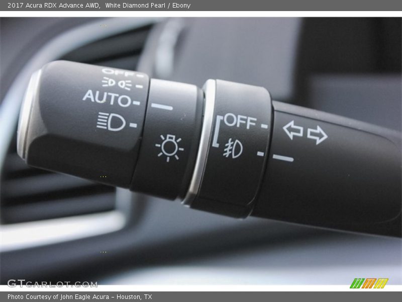 White Diamond Pearl / Ebony 2017 Acura RDX Advance AWD