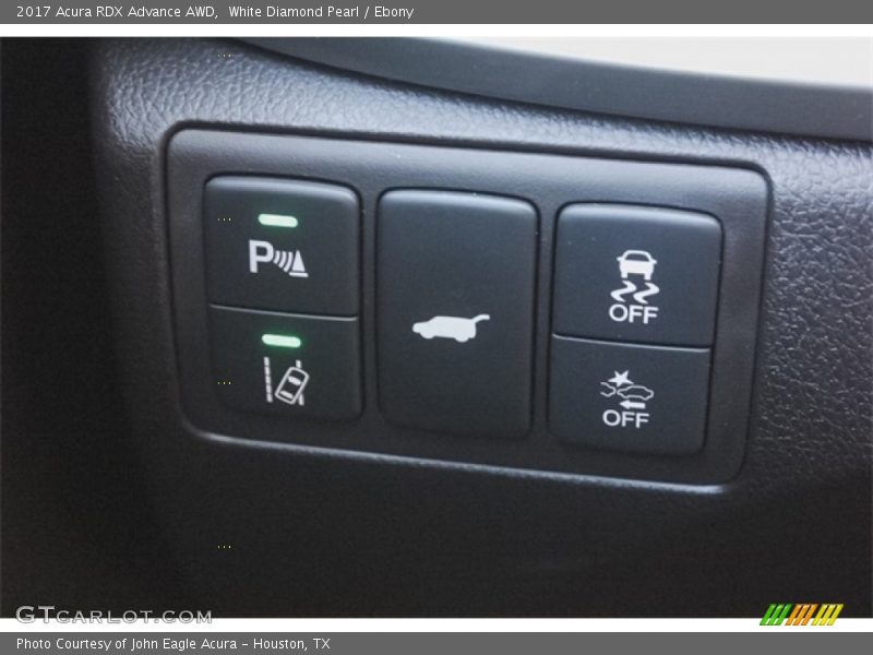 White Diamond Pearl / Ebony 2017 Acura RDX Advance AWD