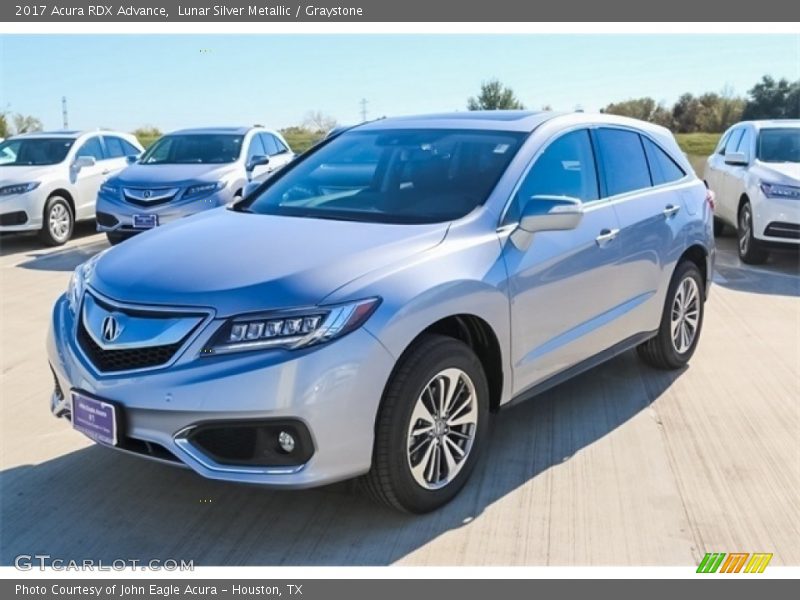 Lunar Silver Metallic / Graystone 2017 Acura RDX Advance
