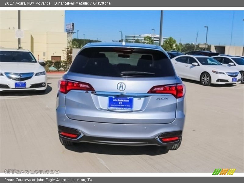 Lunar Silver Metallic / Graystone 2017 Acura RDX Advance