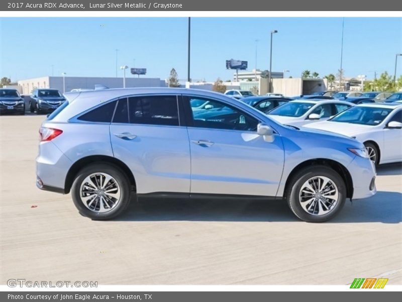 Lunar Silver Metallic / Graystone 2017 Acura RDX Advance