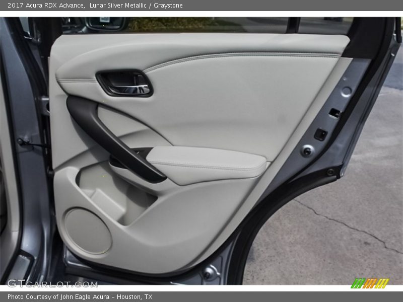 Lunar Silver Metallic / Graystone 2017 Acura RDX Advance