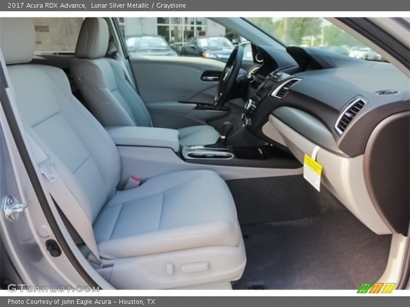 Lunar Silver Metallic / Graystone 2017 Acura RDX Advance