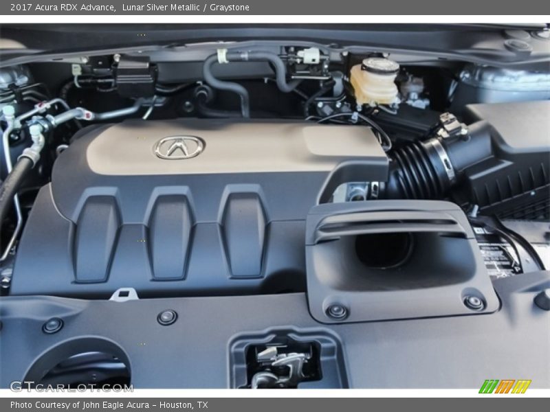 Lunar Silver Metallic / Graystone 2017 Acura RDX Advance