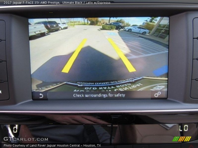 Ultimate Black / Latte w/Espresso 2017 Jaguar F-PACE 35t AWD Prestige