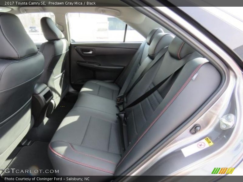 Predawn Gray Mica / Black 2017 Toyota Camry SE