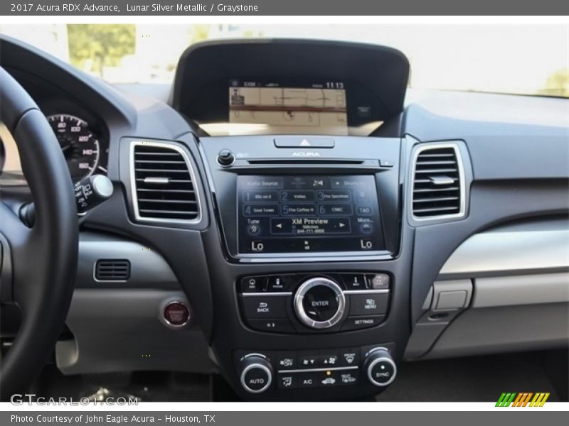 Lunar Silver Metallic / Graystone 2017 Acura RDX Advance