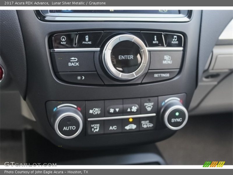 Lunar Silver Metallic / Graystone 2017 Acura RDX Advance