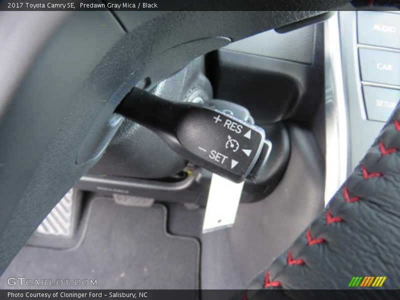 Predawn Gray Mica / Black 2017 Toyota Camry SE