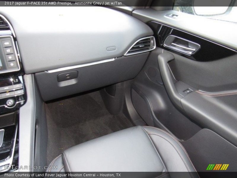Ammonite Grey / Jet w/Tan 2017 Jaguar F-PACE 35t AWD Prestige