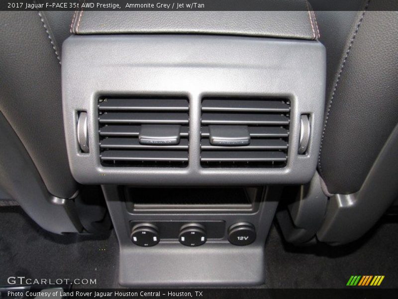 Ammonite Grey / Jet w/Tan 2017 Jaguar F-PACE 35t AWD Prestige