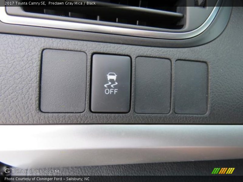 Predawn Gray Mica / Black 2017 Toyota Camry SE
