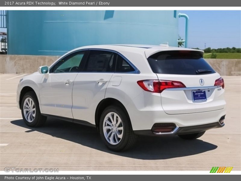 White Diamond Pearl / Ebony 2017 Acura RDX Technology