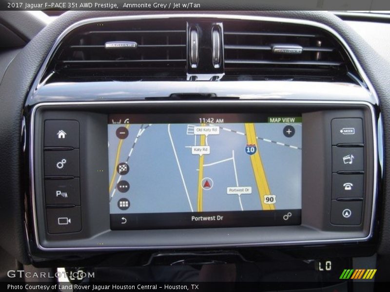 Ammonite Grey / Jet w/Tan 2017 Jaguar F-PACE 35t AWD Prestige