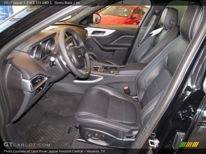 Ebony Black / Jet 2017 Jaguar F-PACE 35t AWD S
