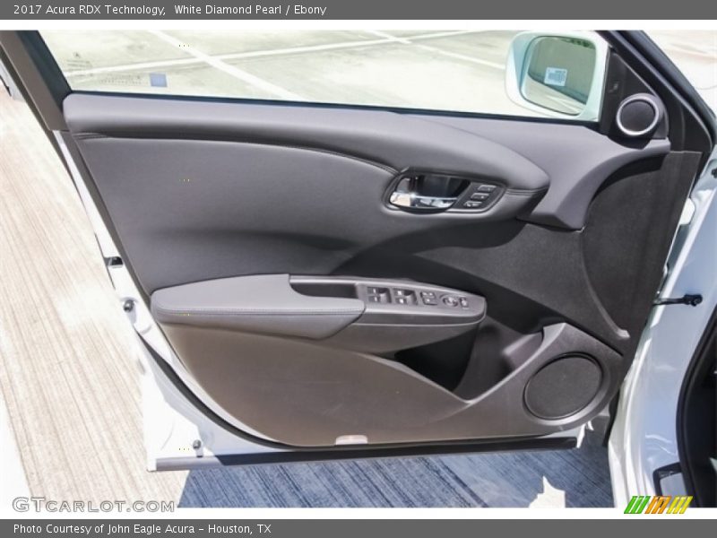 White Diamond Pearl / Ebony 2017 Acura RDX Technology