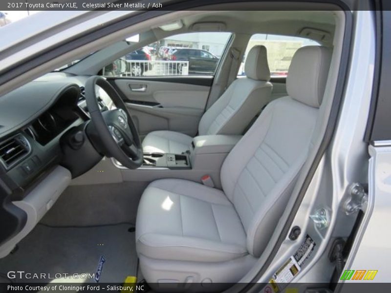 Celestial Silver Metallic / Ash 2017 Toyota Camry XLE