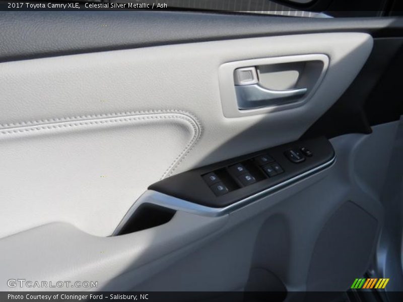 Celestial Silver Metallic / Ash 2017 Toyota Camry XLE
