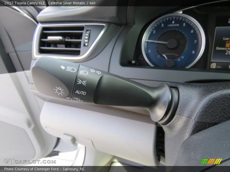 Celestial Silver Metallic / Ash 2017 Toyota Camry XLE
