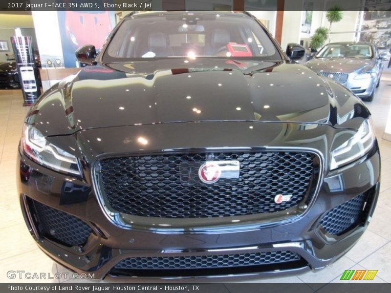 Ebony Black / Jet 2017 Jaguar F-PACE 35t AWD S