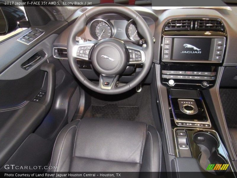 Ebony Black / Jet 2017 Jaguar F-PACE 35t AWD S