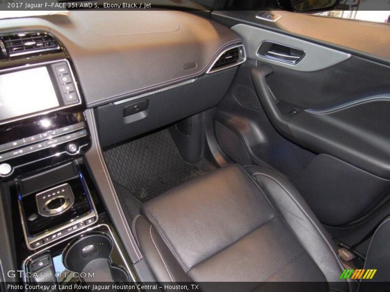 Ebony Black / Jet 2017 Jaguar F-PACE 35t AWD S