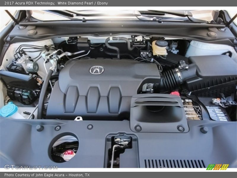 White Diamond Pearl / Ebony 2017 Acura RDX Technology