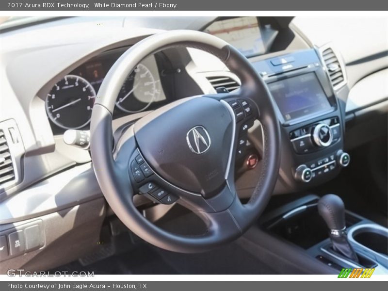 White Diamond Pearl / Ebony 2017 Acura RDX Technology