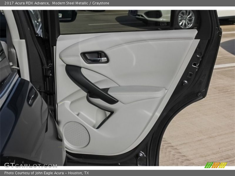Modern Steel Metallic / Graystone 2017 Acura RDX Advance