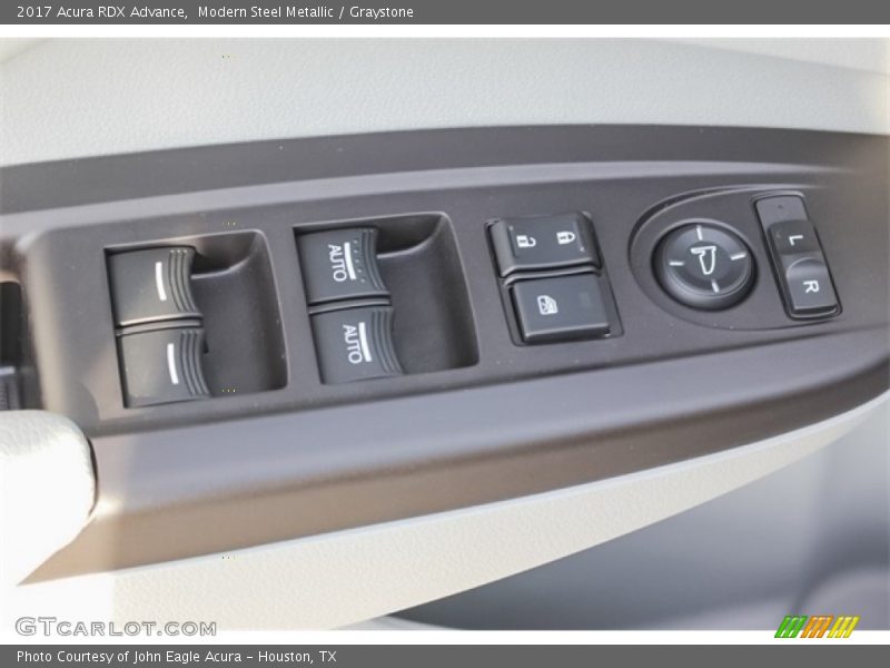 Modern Steel Metallic / Graystone 2017 Acura RDX Advance