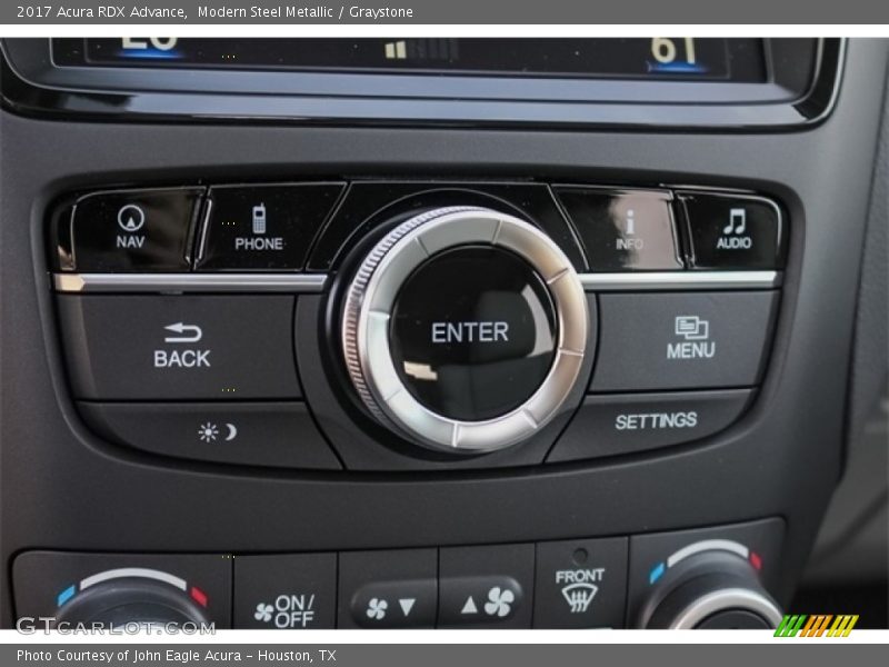 Modern Steel Metallic / Graystone 2017 Acura RDX Advance