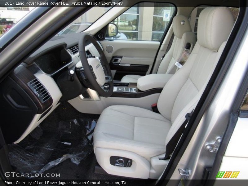Aruba Metallic / Ebony/Ivory 2017 Land Rover Range Rover HSE