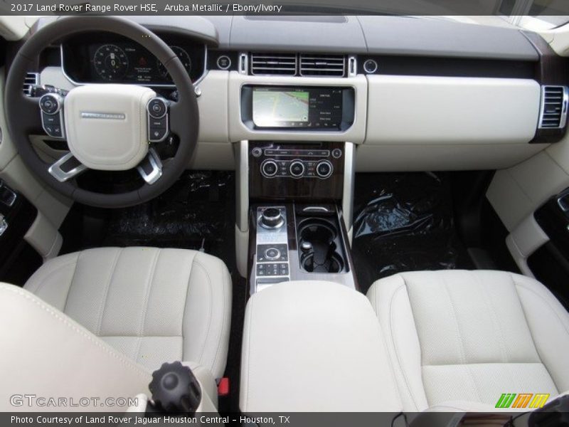 Aruba Metallic / Ebony/Ivory 2017 Land Rover Range Rover HSE
