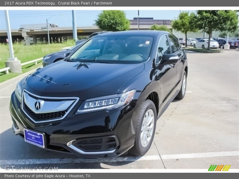 Crystal Black Pearl / Parchment 2017 Acura RDX Technology