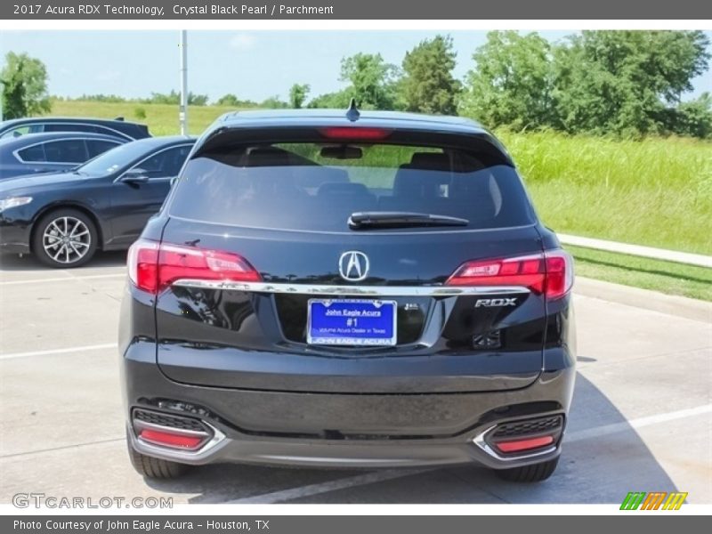 Crystal Black Pearl / Parchment 2017 Acura RDX Technology