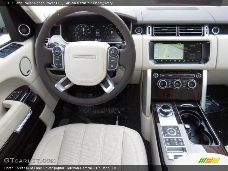 Aruba Metallic / Ebony/Ivory 2017 Land Rover Range Rover HSE