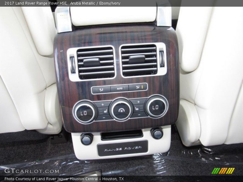Aruba Metallic / Ebony/Ivory 2017 Land Rover Range Rover HSE
