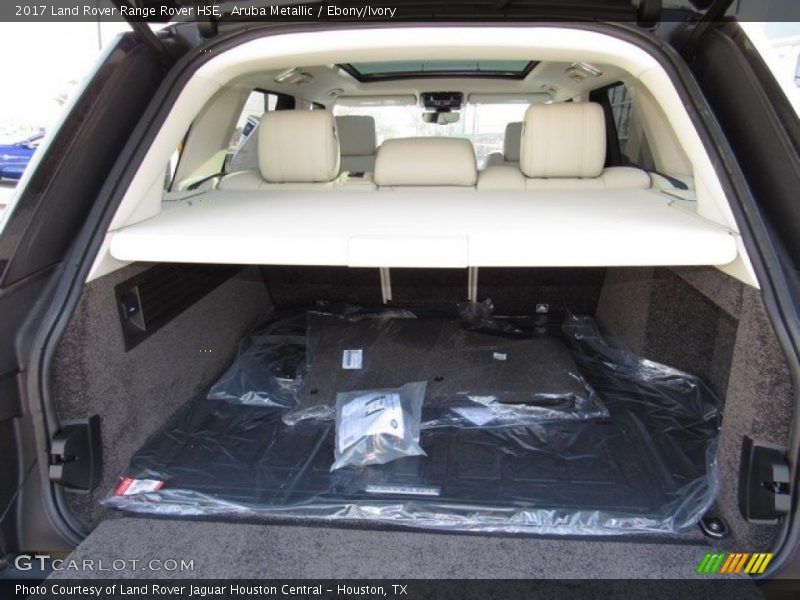 Aruba Metallic / Ebony/Ivory 2017 Land Rover Range Rover HSE