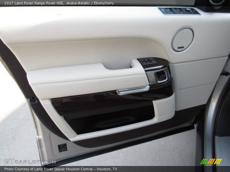Aruba Metallic / Ebony/Ivory 2017 Land Rover Range Rover HSE