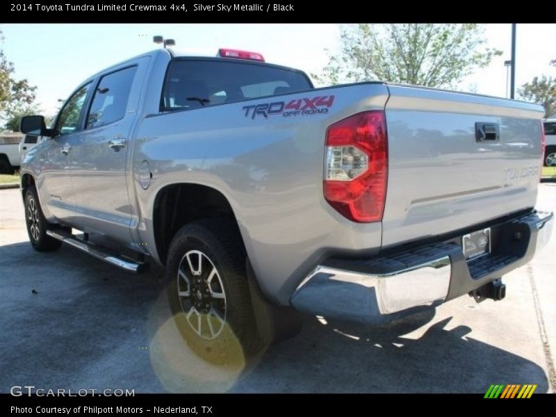 Silver Sky Metallic / Black 2014 Toyota Tundra Limited Crewmax 4x4