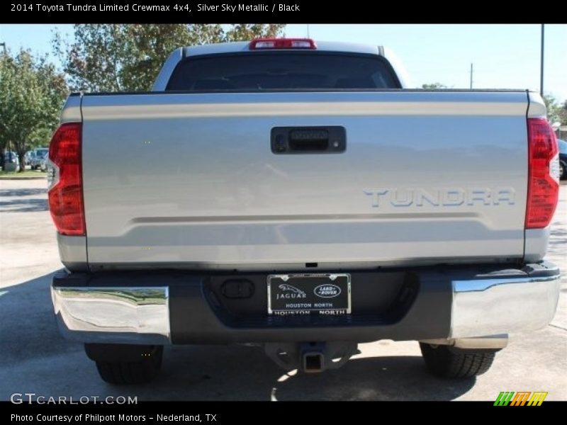 Silver Sky Metallic / Black 2014 Toyota Tundra Limited Crewmax 4x4