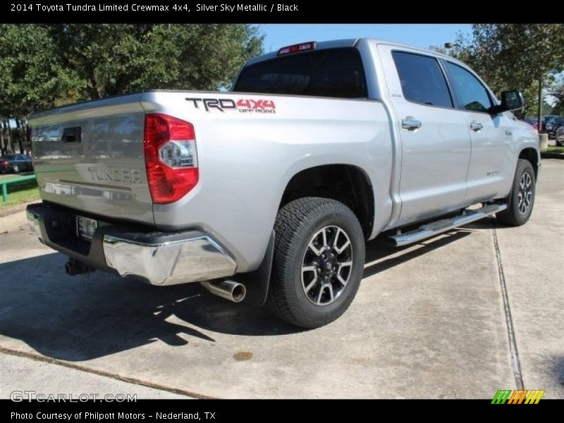 Silver Sky Metallic / Black 2014 Toyota Tundra Limited Crewmax 4x4