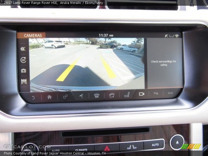 Aruba Metallic / Ebony/Ivory 2017 Land Rover Range Rover HSE