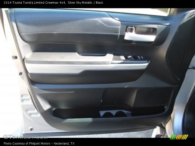 Silver Sky Metallic / Black 2014 Toyota Tundra Limited Crewmax 4x4
