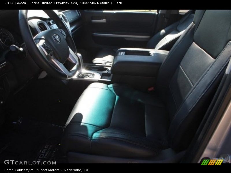 Silver Sky Metallic / Black 2014 Toyota Tundra Limited Crewmax 4x4