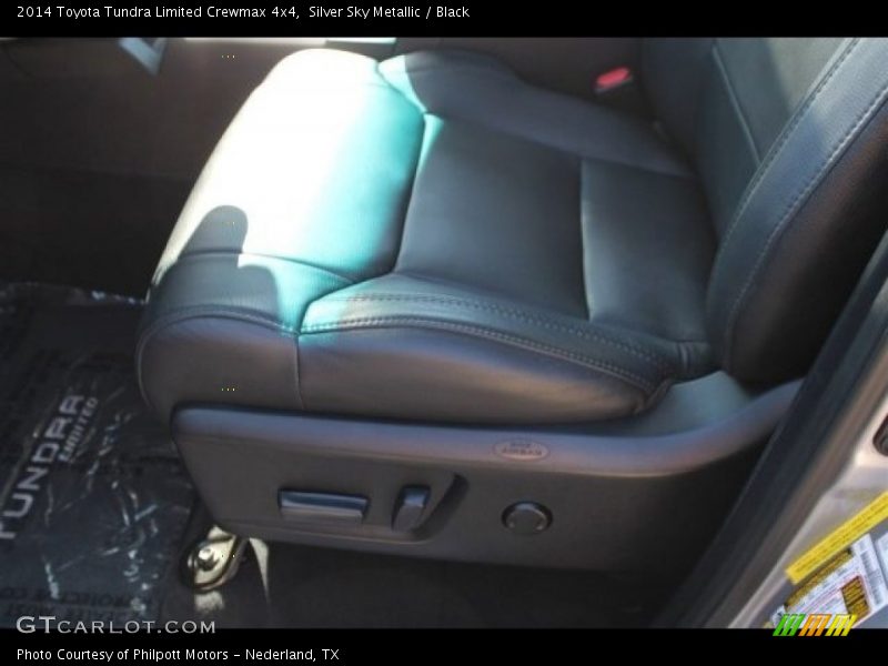 Silver Sky Metallic / Black 2014 Toyota Tundra Limited Crewmax 4x4
