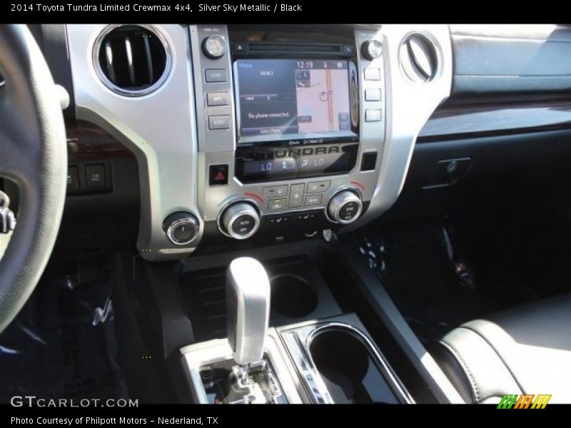 Silver Sky Metallic / Black 2014 Toyota Tundra Limited Crewmax 4x4